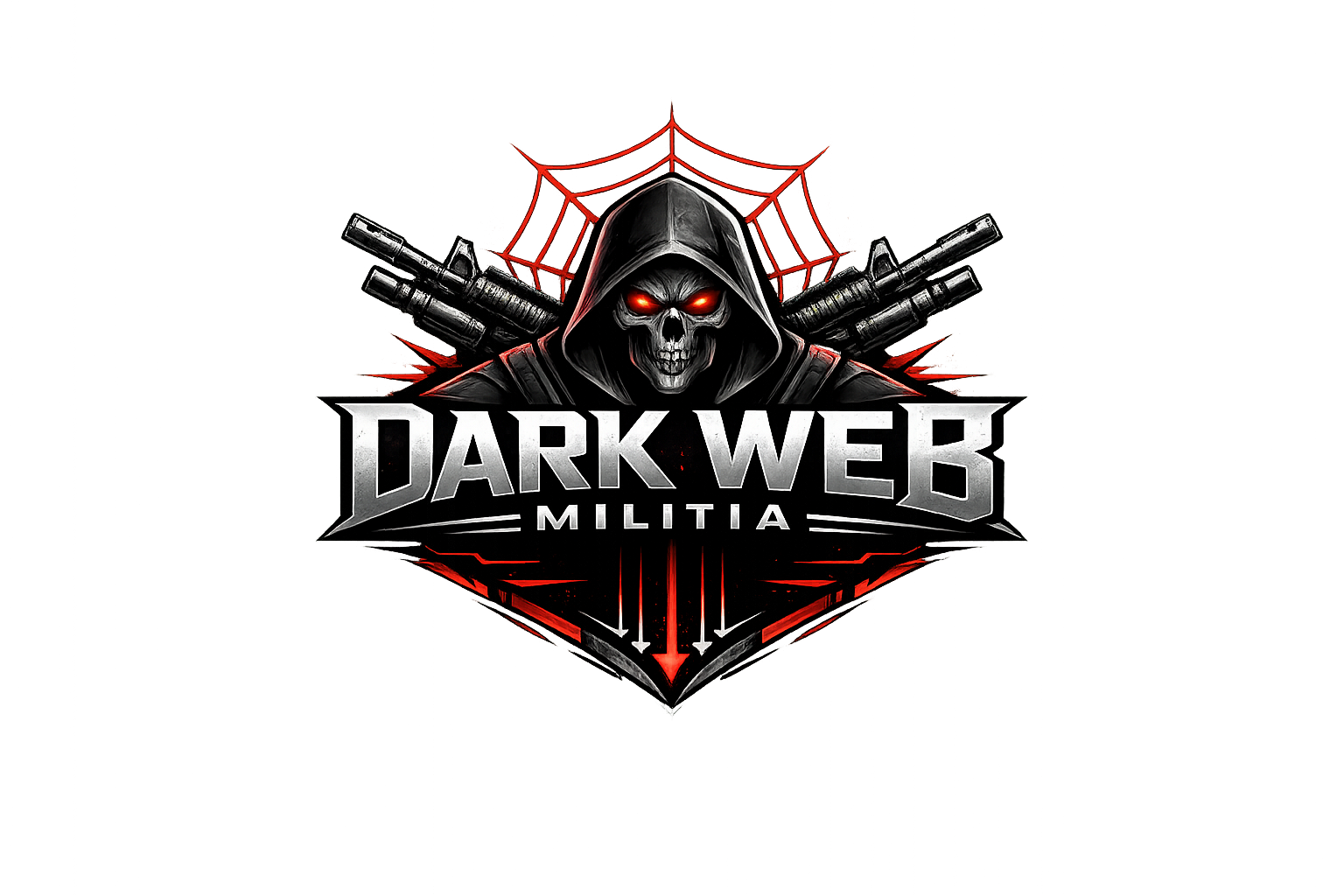 dark web militia type beat cover art